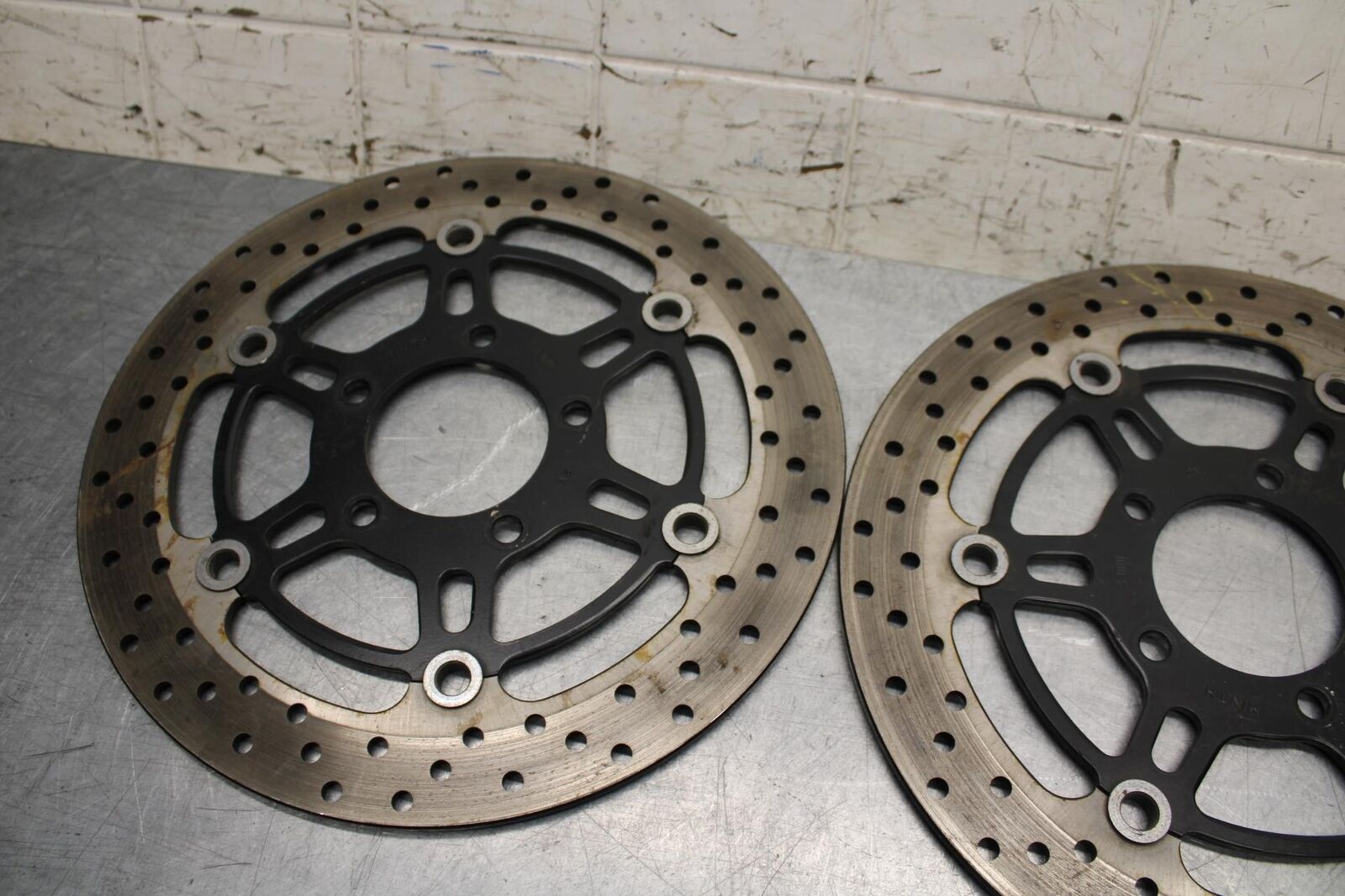 2006 Suzuki SV650S FRONT LEFT RIGHT BRAKE ROTORS DISCS #B BB65