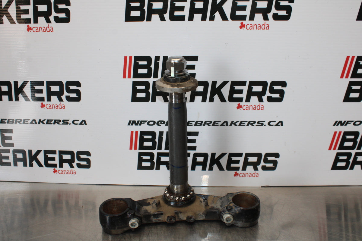 09-15 YAMAHA FZ6R FRONT FORKS CLAMP LOWER TRIPLE TREE STEM BB161