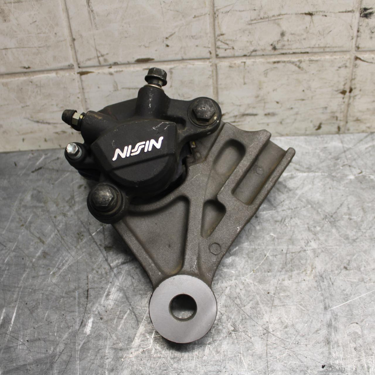 2016 Honda CBR500R REAR BACK BRAKE CALIPER W MOUNT BRACKET BB45