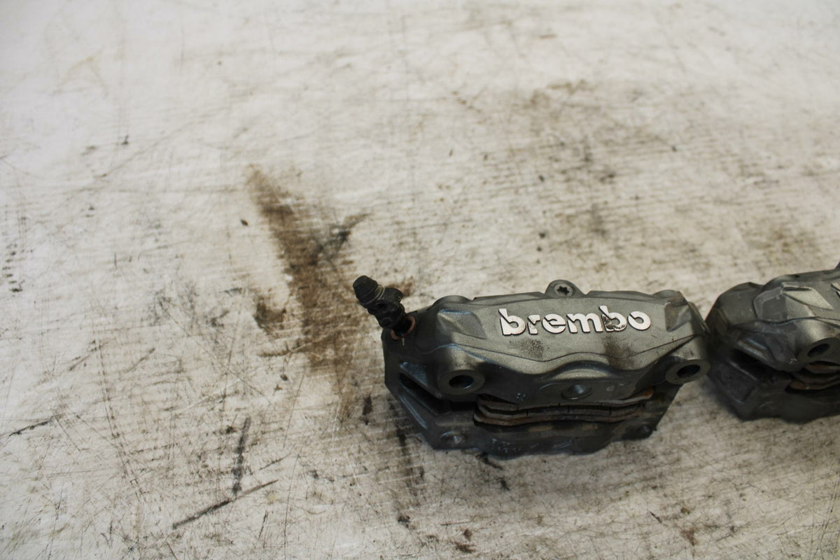 17-20 DUCATI MONSTER 797 BREMBO FRONT BRAKE CALIPER SET PAIR CALIPERS BB309