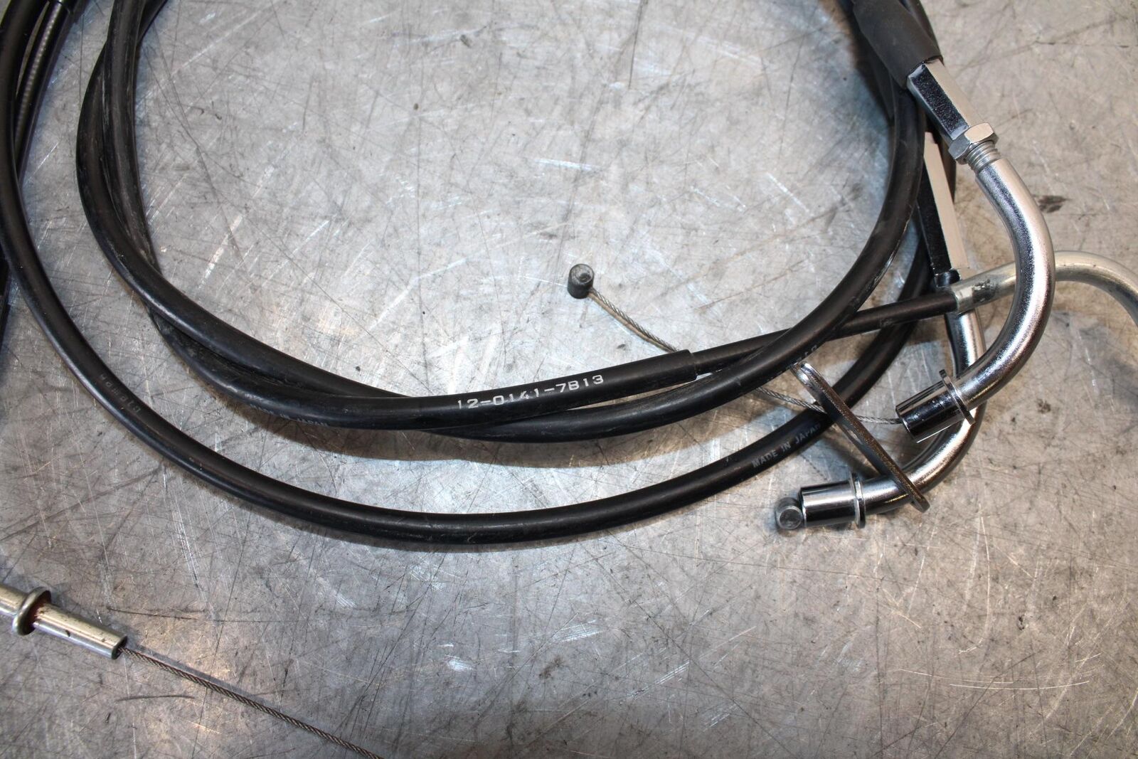 2005 Kawasaki Vulcan 1500 VN1500N Classic THROTTLE CABLES LINES BB220