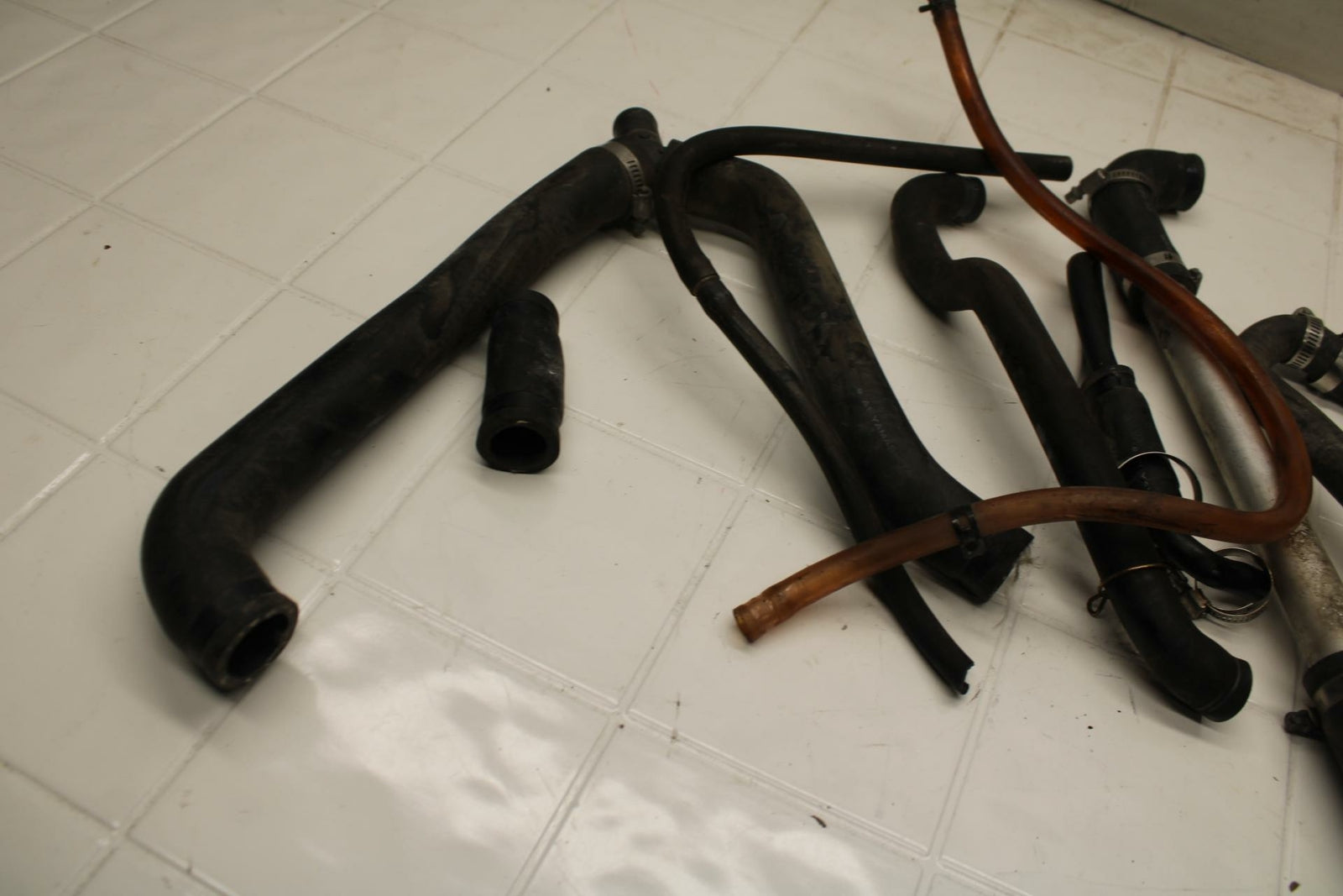 00-01 HONDA RVT1000R RC51 RADIATOR HOSES ENGINE COOLANT HOSE KIT SET BB03b