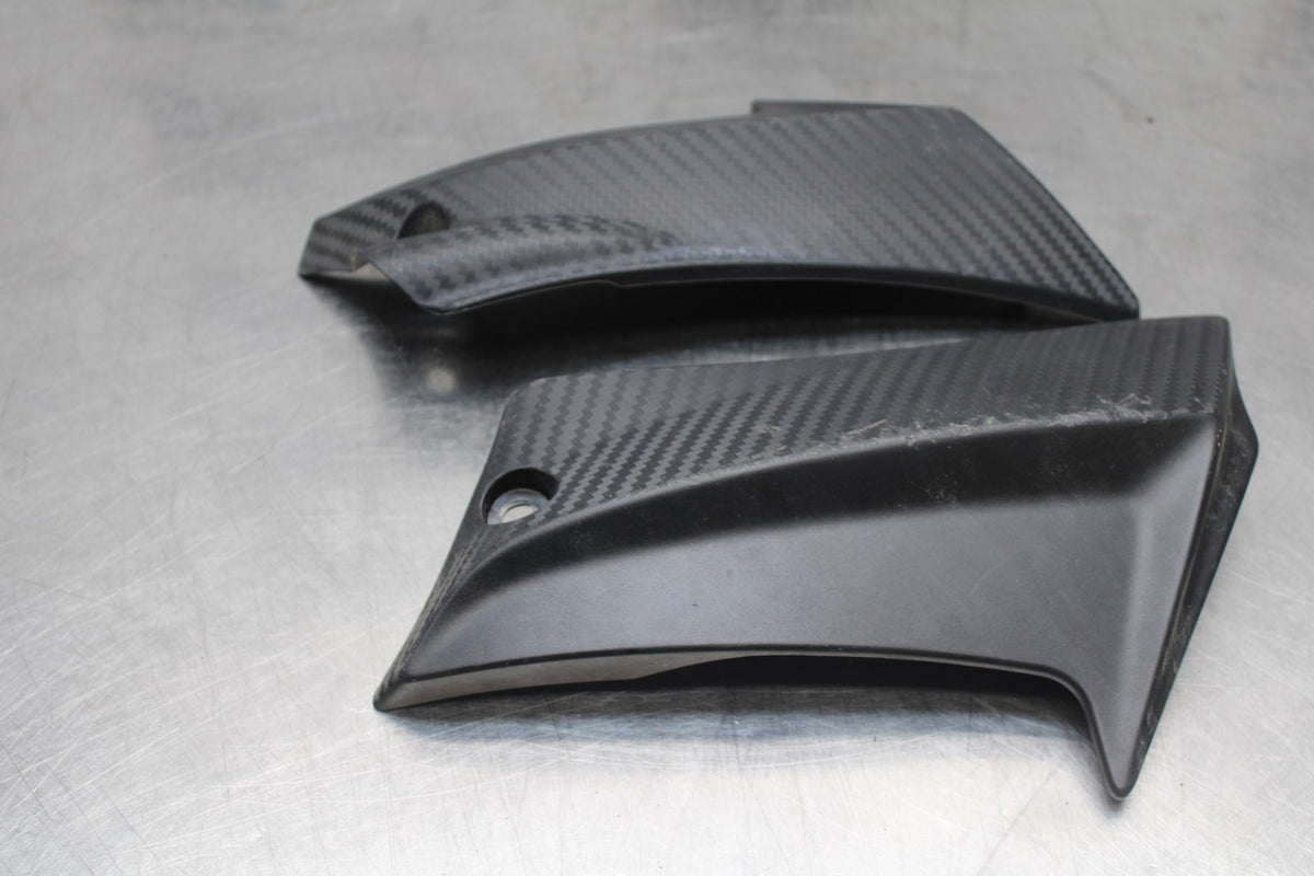 11-24 SUZUKI GSXR750 RIGHT LEFT FRAME MID SIDE COVERS COWLS PANELS TRIM BB871