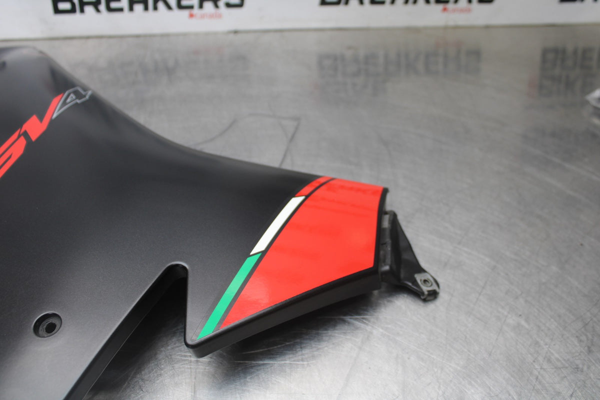 15 APRILIA RSV4 FACTORY APRC ABS RIGHT MID UPPER SIDE FAIRING COWL PLASTIC BB901