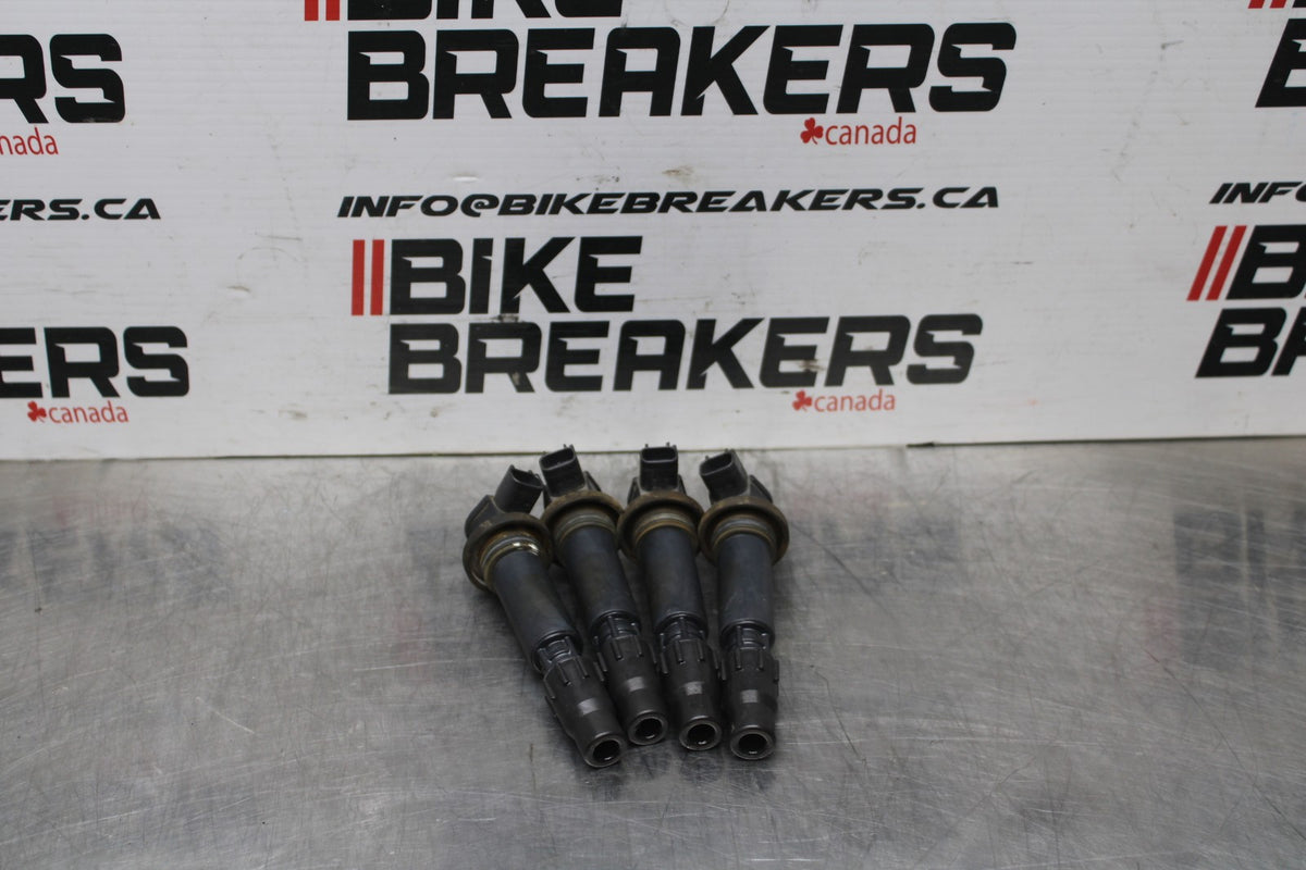 06-07 SUZUKI GSXR 600 IGNITION COILS COIL SPARK PLUG CAPS BB822