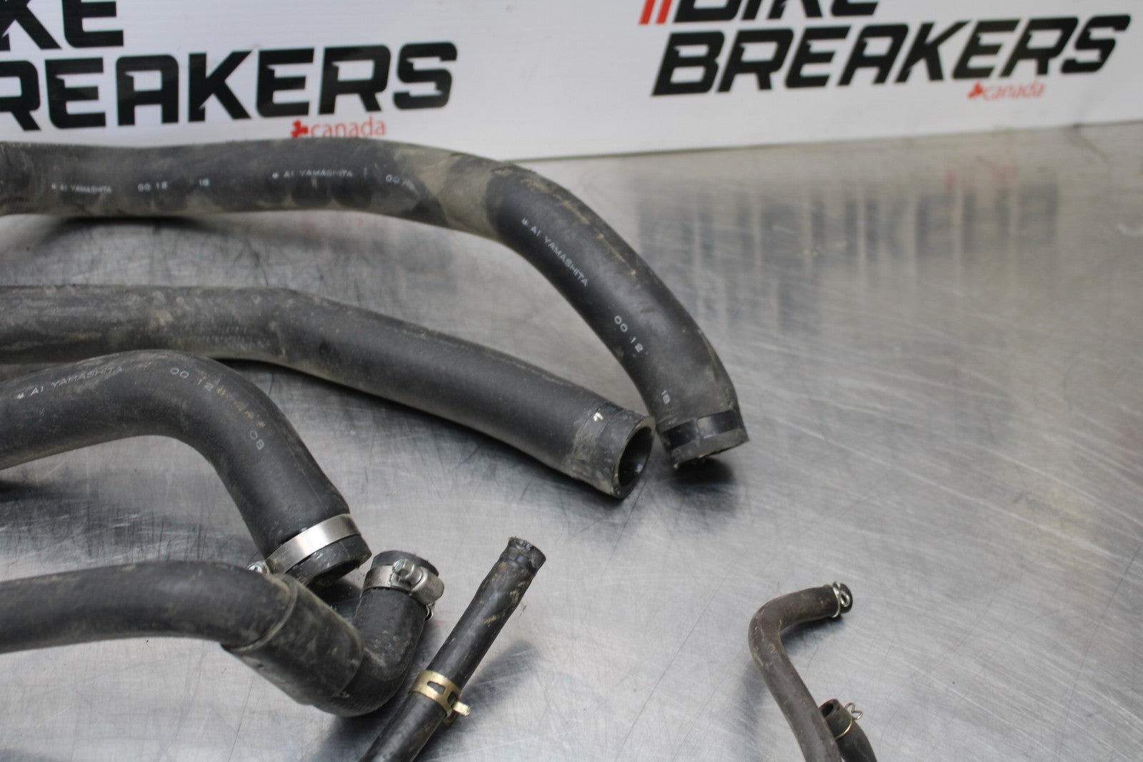 01-06 HONDA CBR600F4I RADIATOR HOSES ENGINE COOLANT WATER PIPES HOSE KIT BB185