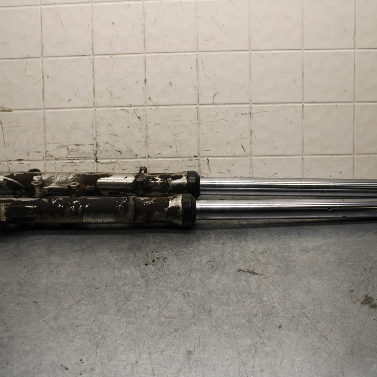 1982 Suzuki GS1100ES FRONT FORKS SHOCK SUSPENSION SET PAIR BB55