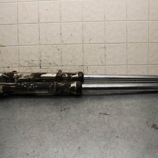 1982 Suzuki GS1100ES FRONT FORKS SHOCK SUSPENSION SET PAIR BB55