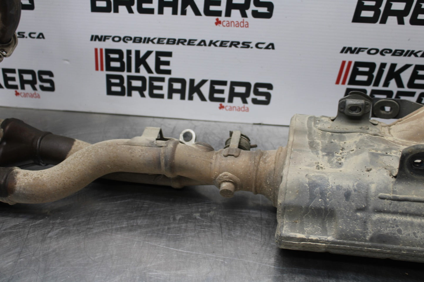 11-22 SUZUKI GSXR 600  EXHAUST HEADER PIPES MANIFOLD BB193