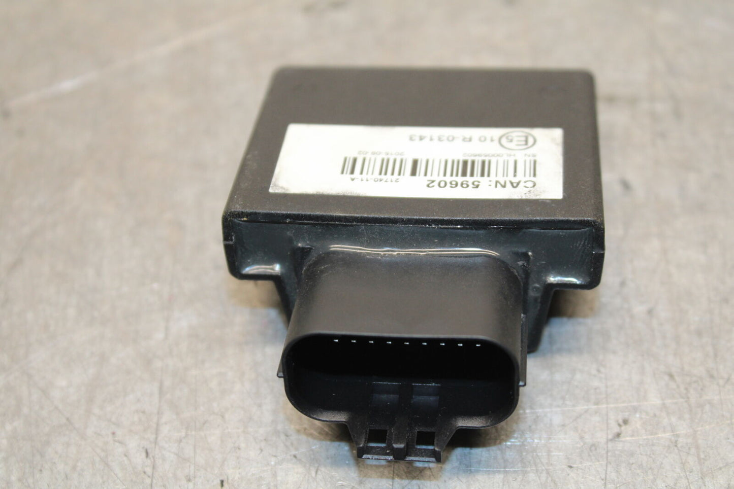 16 KAWASAKI NINJA ZX10R OHLINS STEERING DAMPER SENSOR CONTROL UNIT  BB650