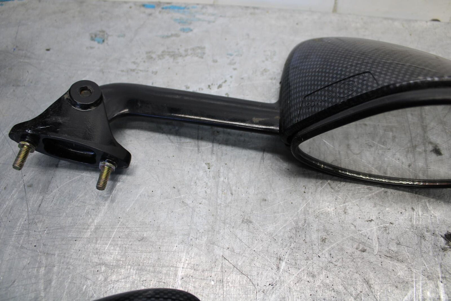 06-07 KAWASAKI NINJA ZX14R REAR VIEW MIRROR SET PAIR MIRRORS bb433