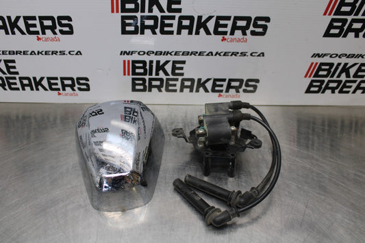08 KAWASAKI VULCAN 900 IGNITION COILS & COVER BB184