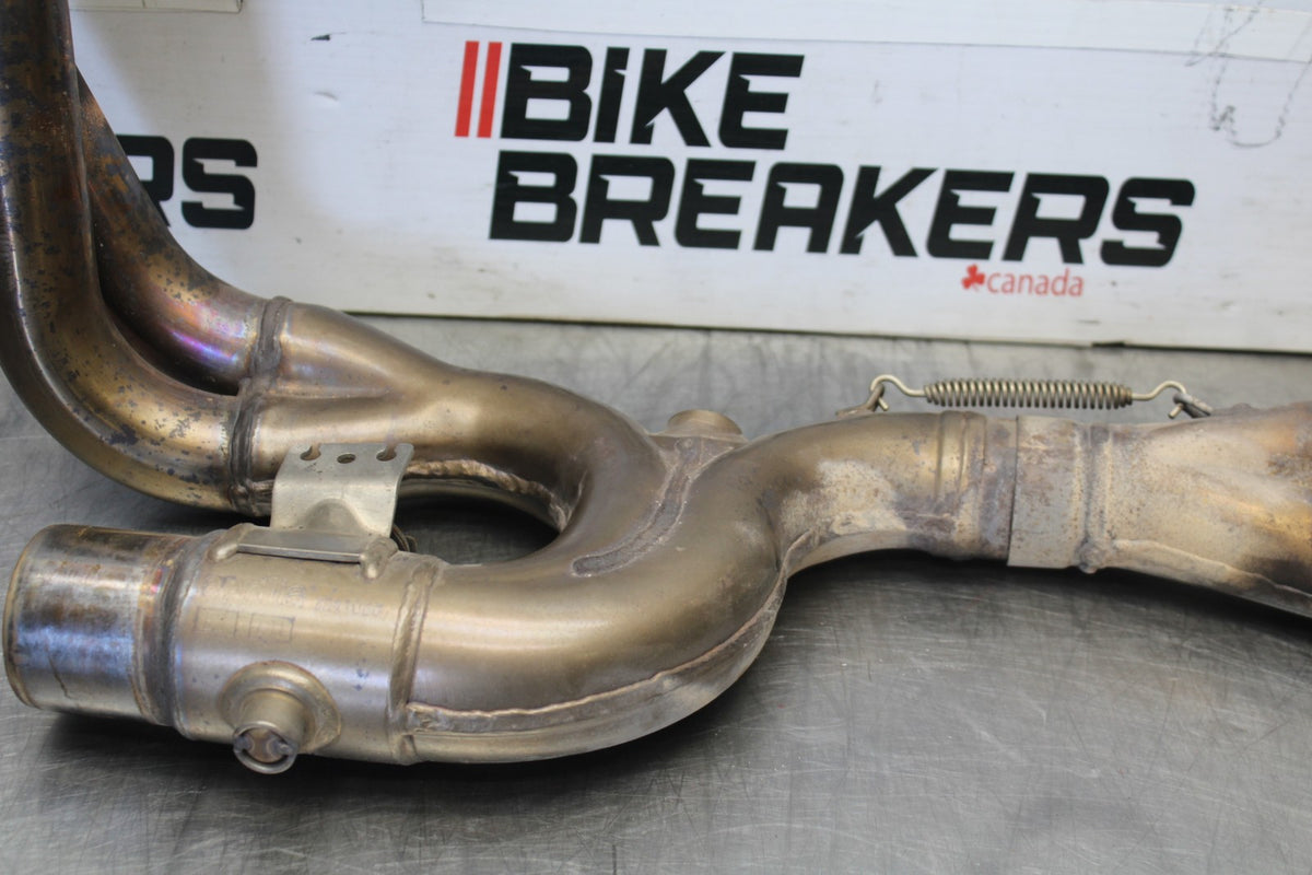 16 APRILIA TUONO V4 1100 EXHAUST HEADER PIPES MANIFOLD BB905