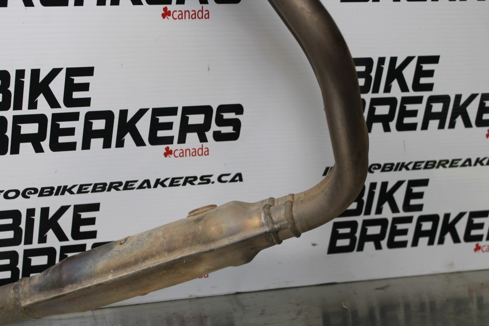 13-17 KAWASAKI NINJA 300 EX300 FULL EXHAUST SYSTEM HEADERS PIPE MUFFLER  BB187