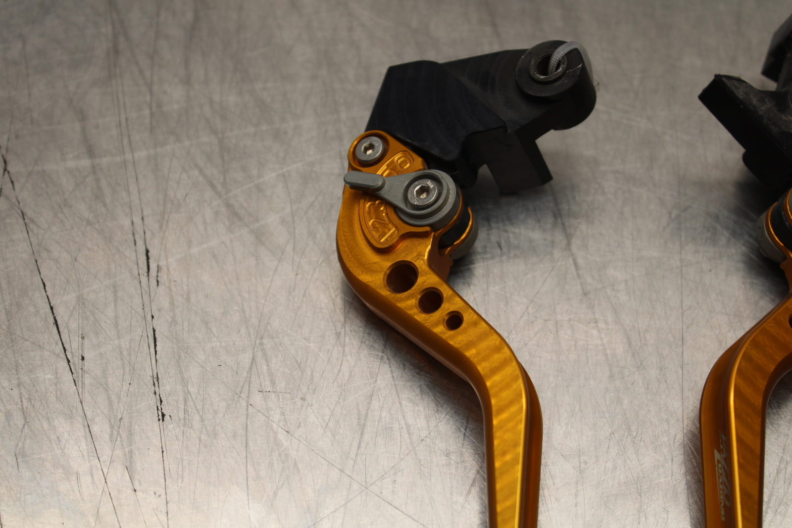 04-05 KAWASAKI NINJA ZX10R PAZZO RACING CLUTCH LEVER & FRONT BRAKE LEVER BB163