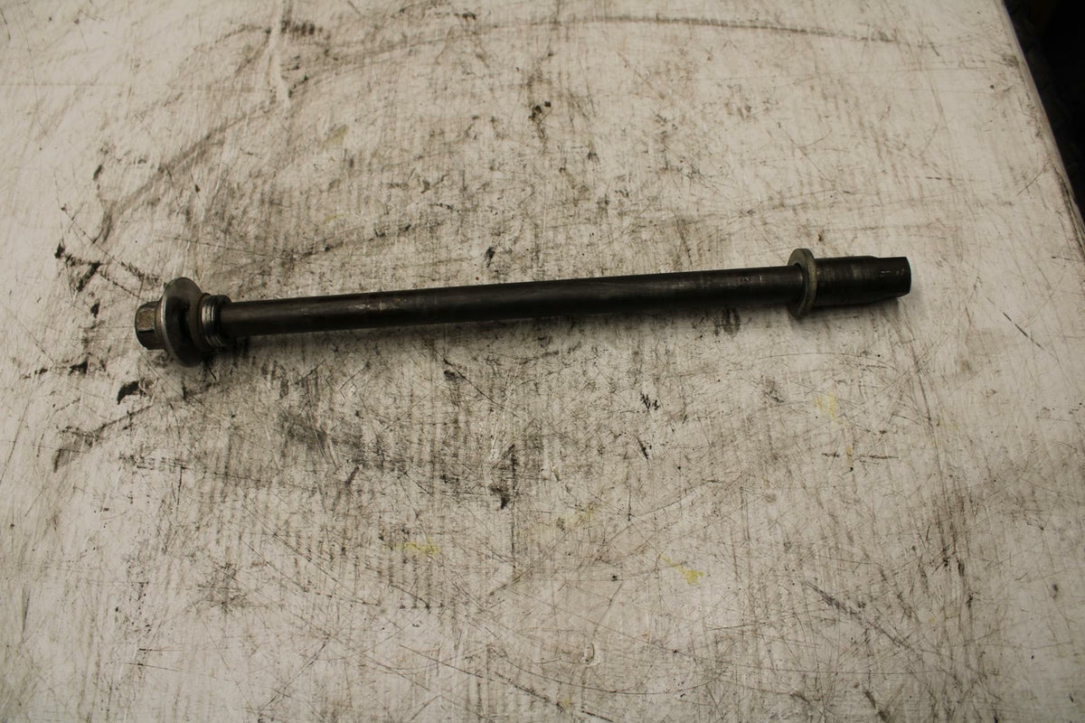 02-03 YAMAHA V STAR 1100 REAR AXLE BACK WHEEL RIM PIVOT BOLT AXEL BB308