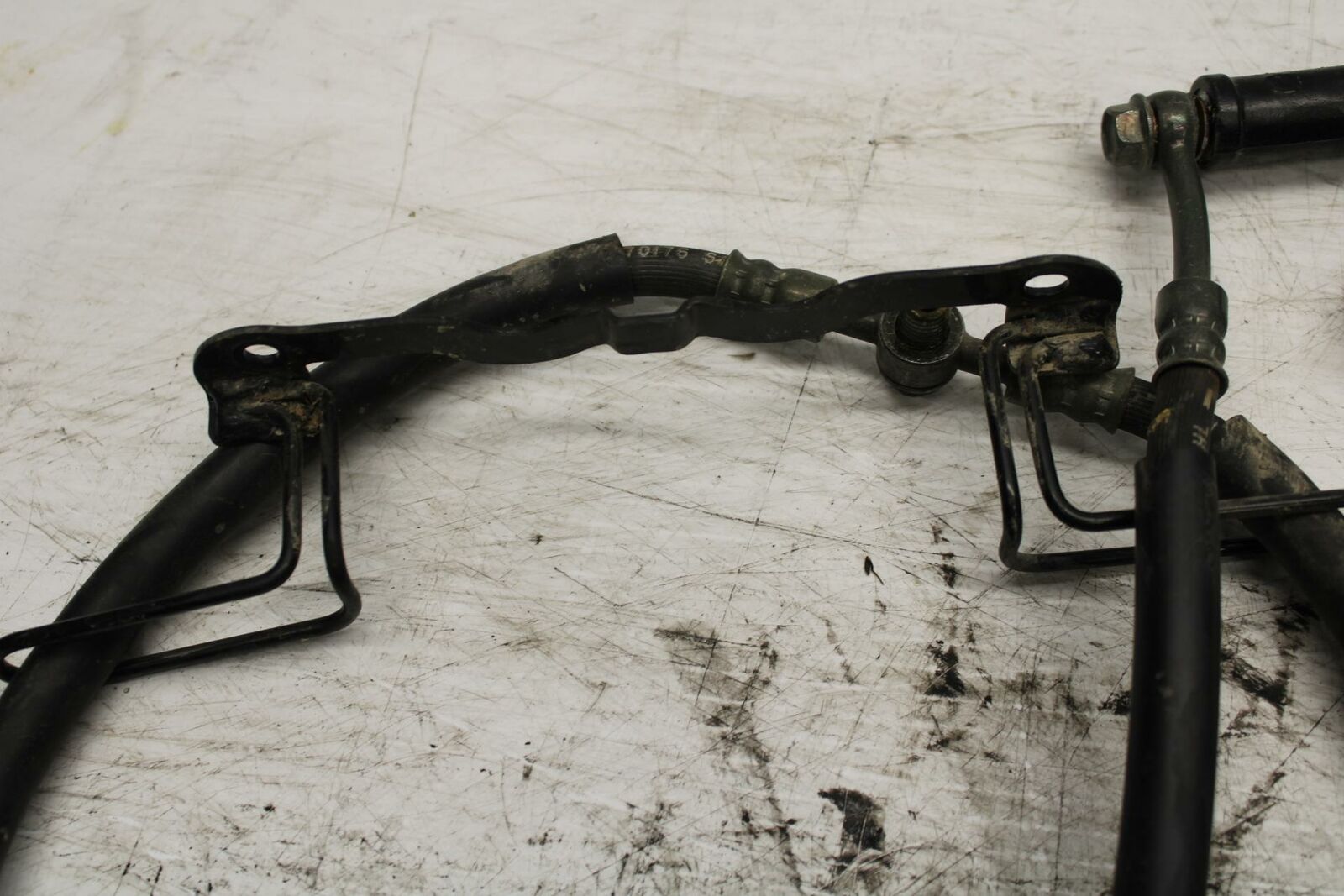 02-03 YAMAHA V STAR 1100 FRONT BRAKE CALIPER HOSES LINES BB308