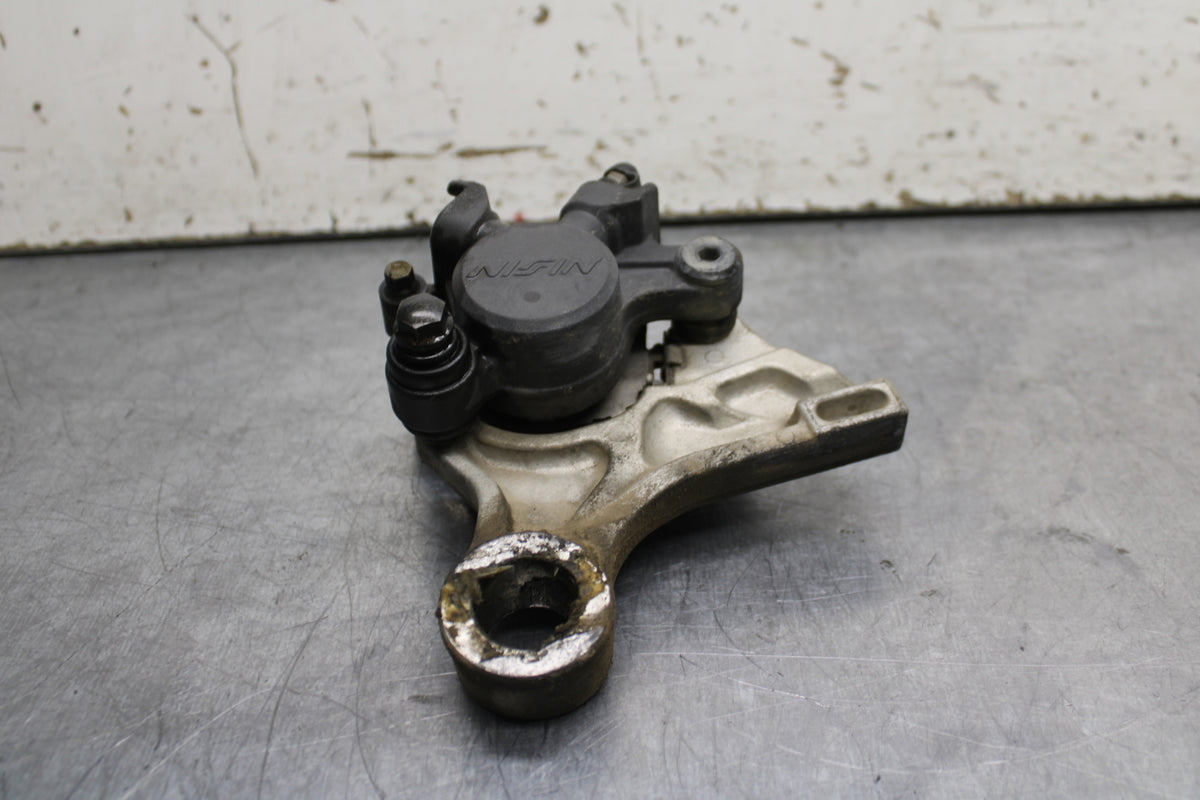 05-06 HONDA CBR600RR REAR BACK BRAKE CALIPER W MOUNT BRACKET BB739