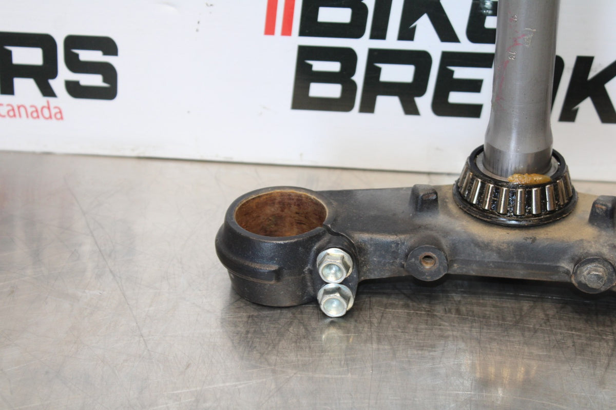 10 SUZUKI SV650 FRONT FORKS CLAMP LOWER TRIPLE TREE STEM BB181