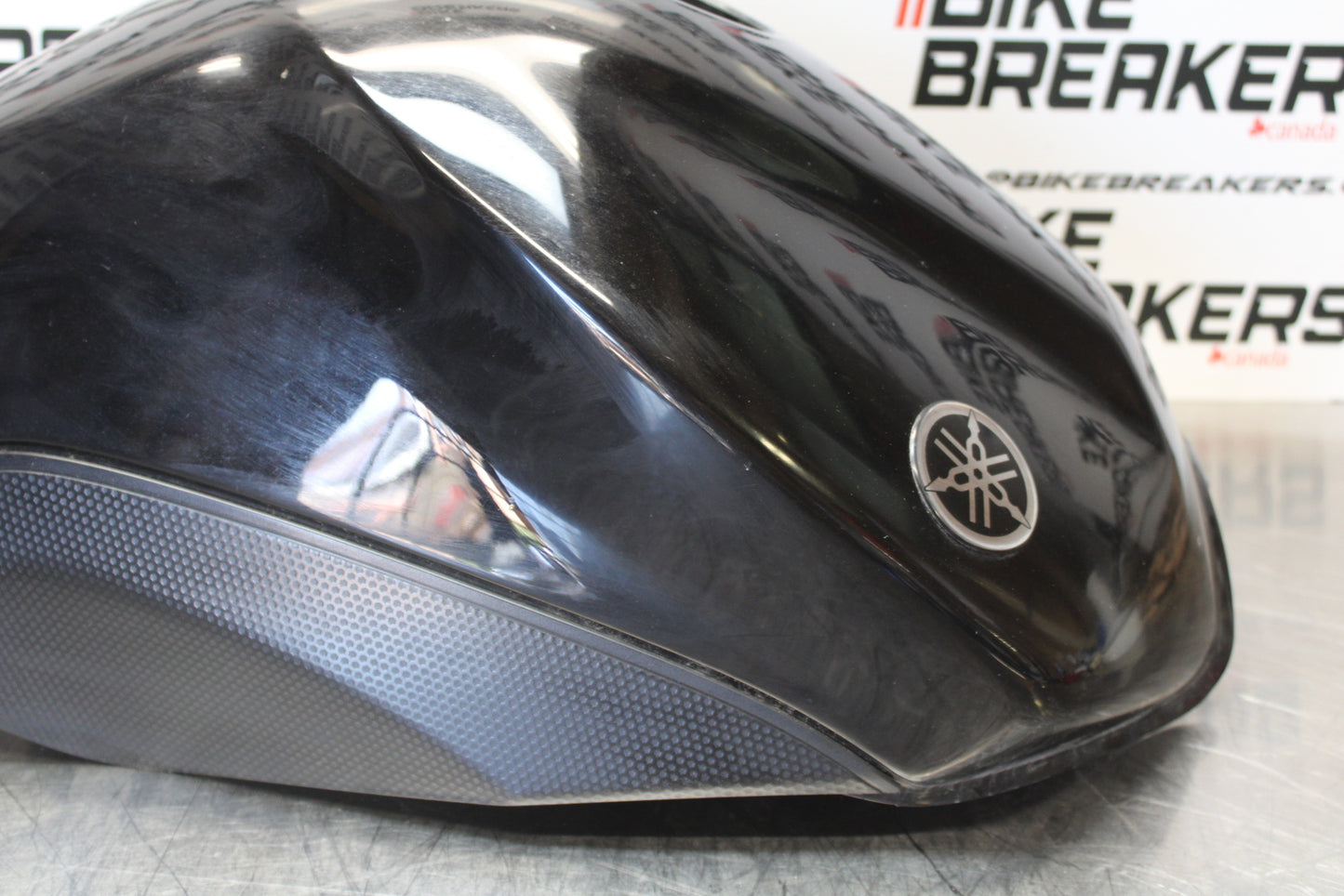 09-15 YAMAHA FZ6R GAS TANK FUEL CELL PETROL RESERVOIR BB161