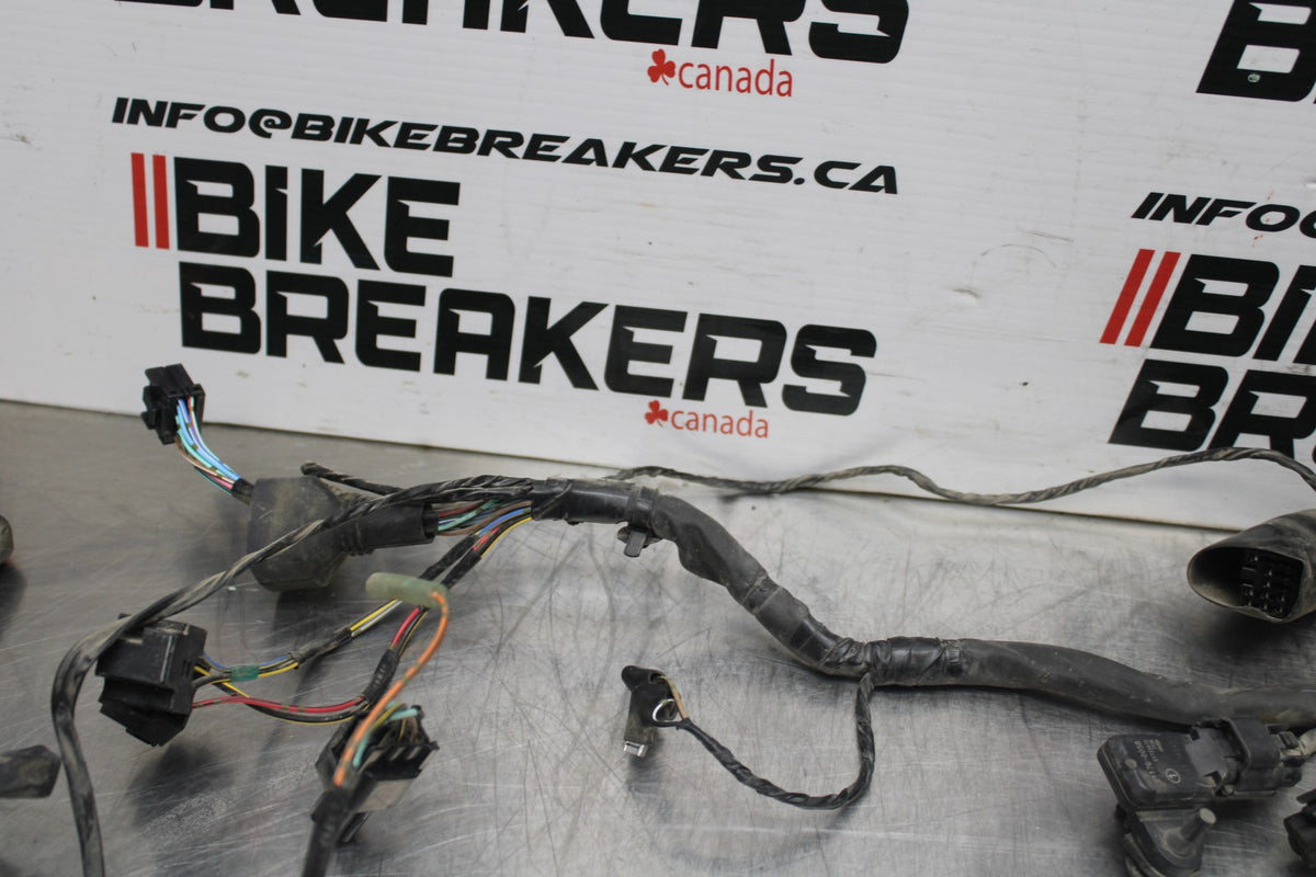 07 KAWASAKI NINJA 650 EX650 MAIN ENGINE WIRING HARNESS MOTOR WIRE LOOM BB844