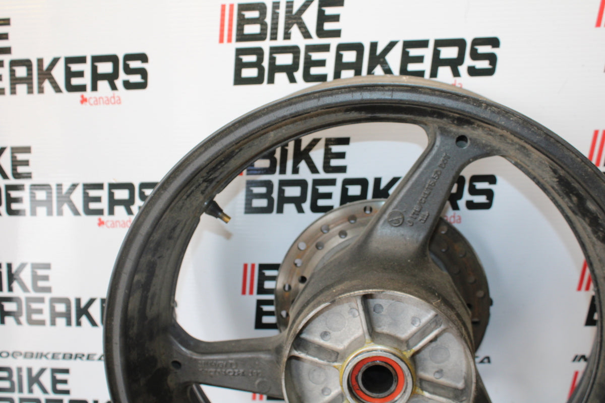 05-06 HONDA CBR600RR REAR WHEEL BACK RIM & ROTOR BB159