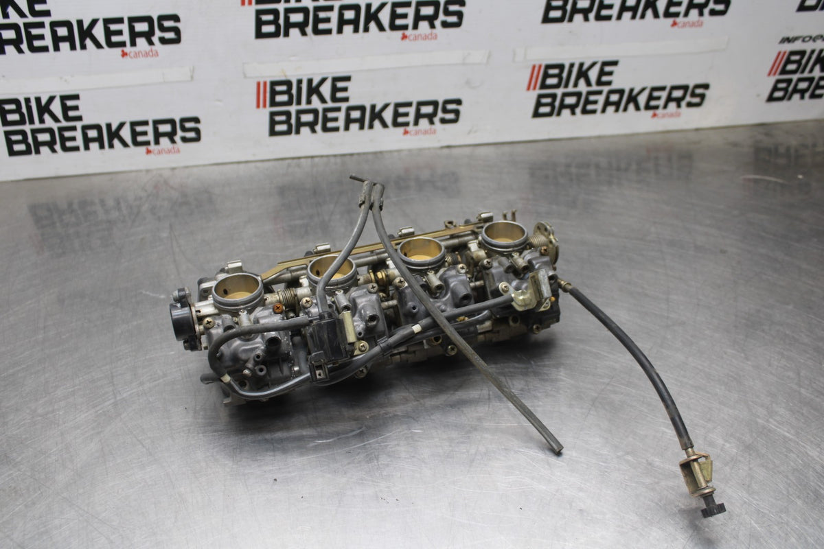 97-00 SUZUKI GSXR600 SRAD CARBS CARBURETORS BB921