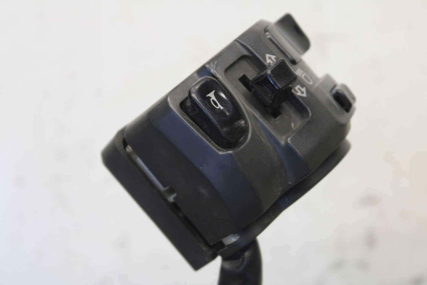 09-12 KAWASAKI NINJA ZX6R LEFT CLIP ON HANDLE HORN SIGNALS SWITCHES BB698