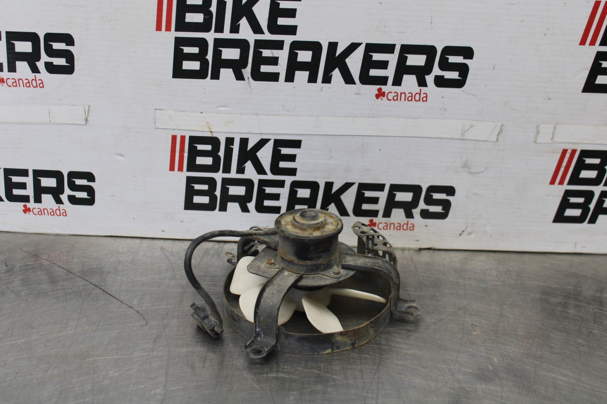 06 KAWASAKI KLR650 ENGINE RADIATOR COOLING FAN BB919