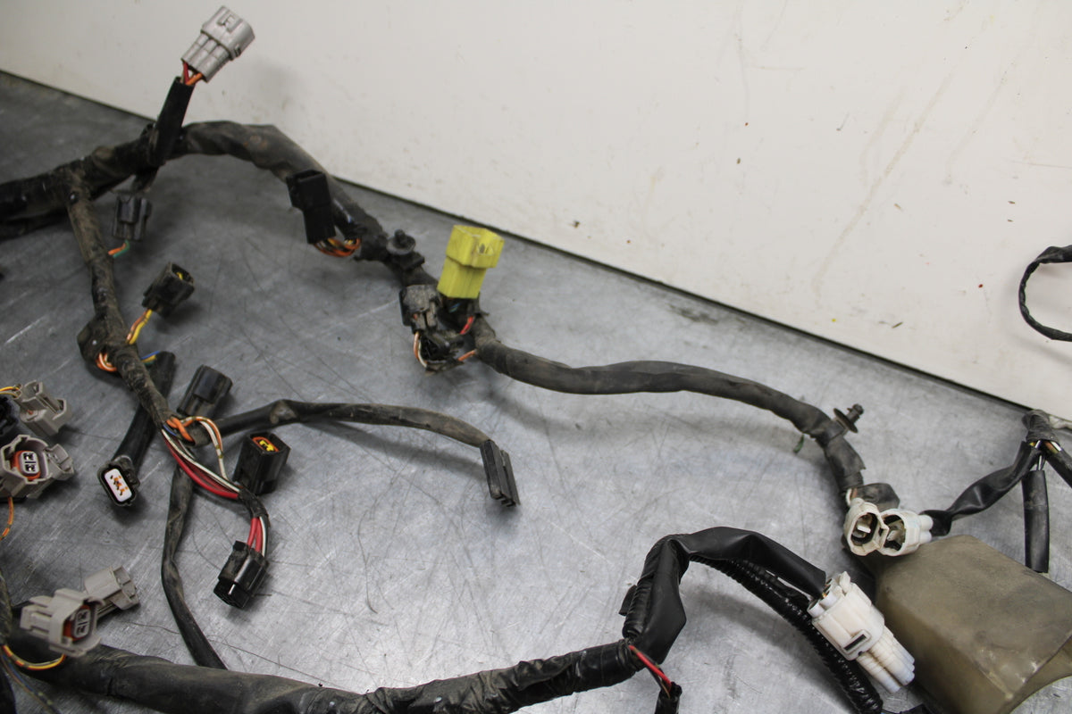08-10 SUZUKI GSXR 600 MAIN ENGINE WIRING HARNESS MOTOR WIRE LOOM BB753