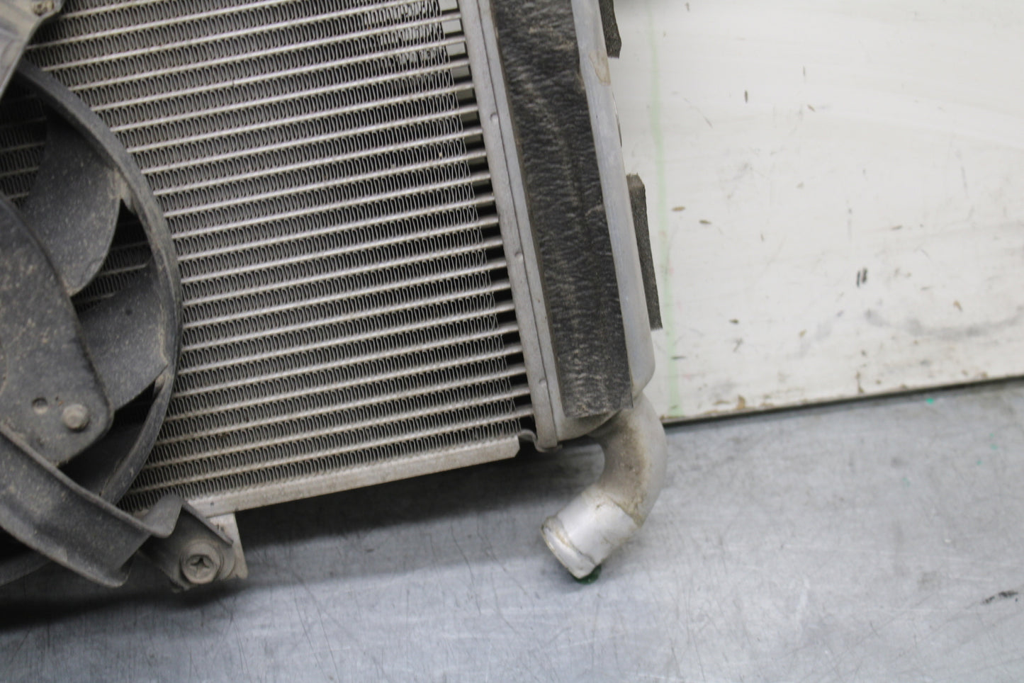 14-15 KAWASAKI NINJA 650 EX650F ABS ENGINE RADIATOR MOTOR COOLER COOLING BB741