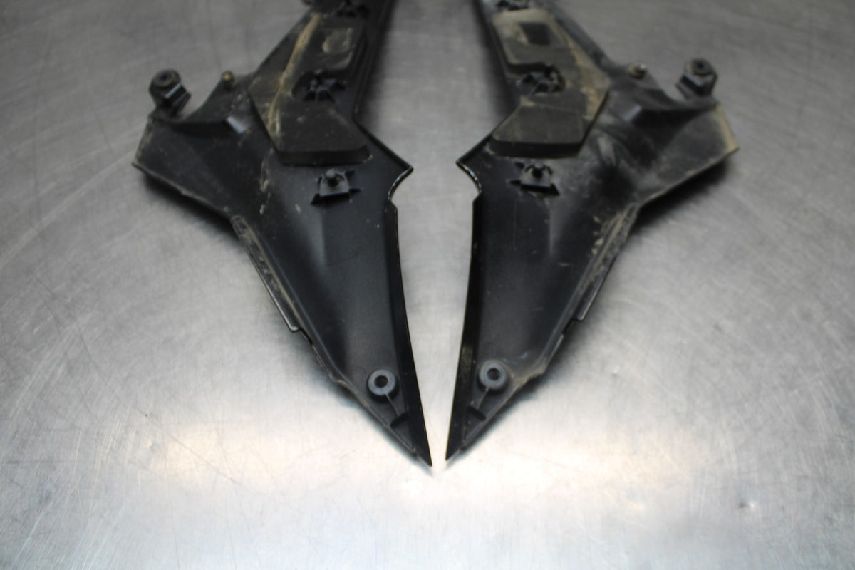 23 KAWASAKI NINJA 650 EX650 RIGHT LEFT FRONT SIDE SEAT PANELS TRIMS COWL BB920