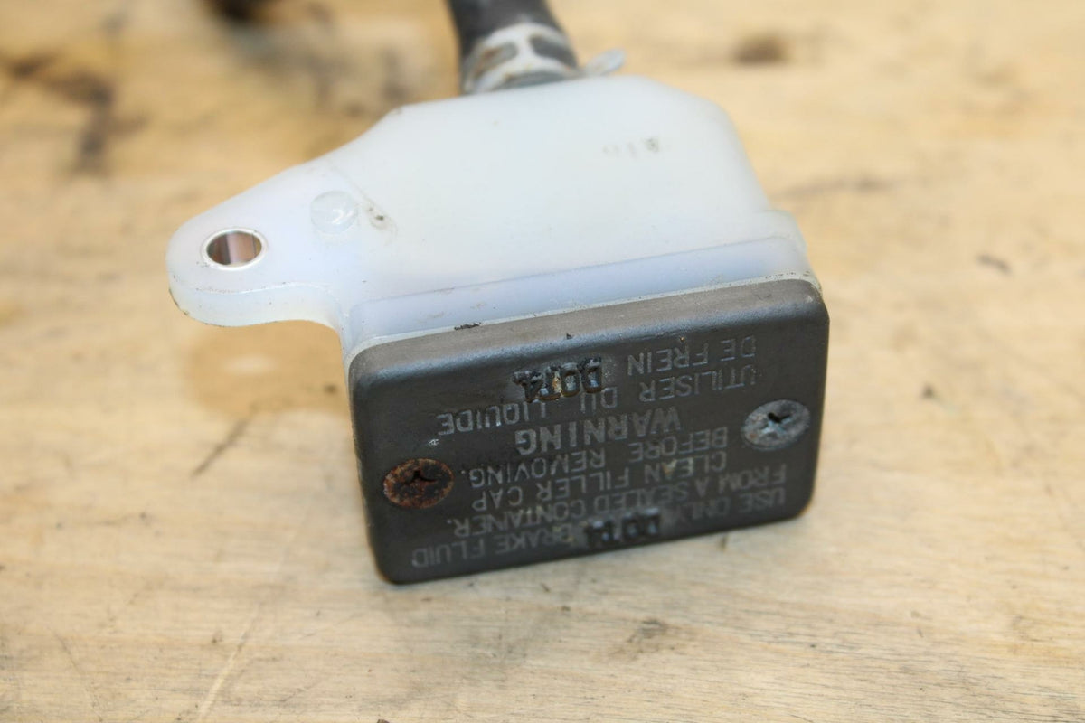 07-12 SUZUKI BANDIT 650S REAR BACK BRAKE MASTER CYLINDER W RESERVOIR BB328