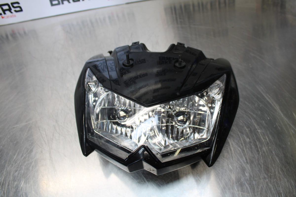 07 KAWASAKI Z1000 FRONT HEADLIGHT HEAD LIGHT LAMP BB148