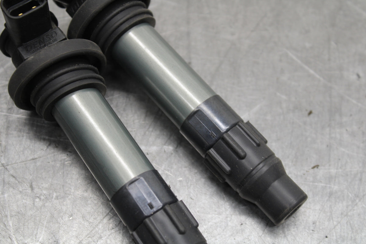 24 KAWASAKI NINJA 500 ABS IGNITION COILS COIL SPARK PLUG CAPS BB730