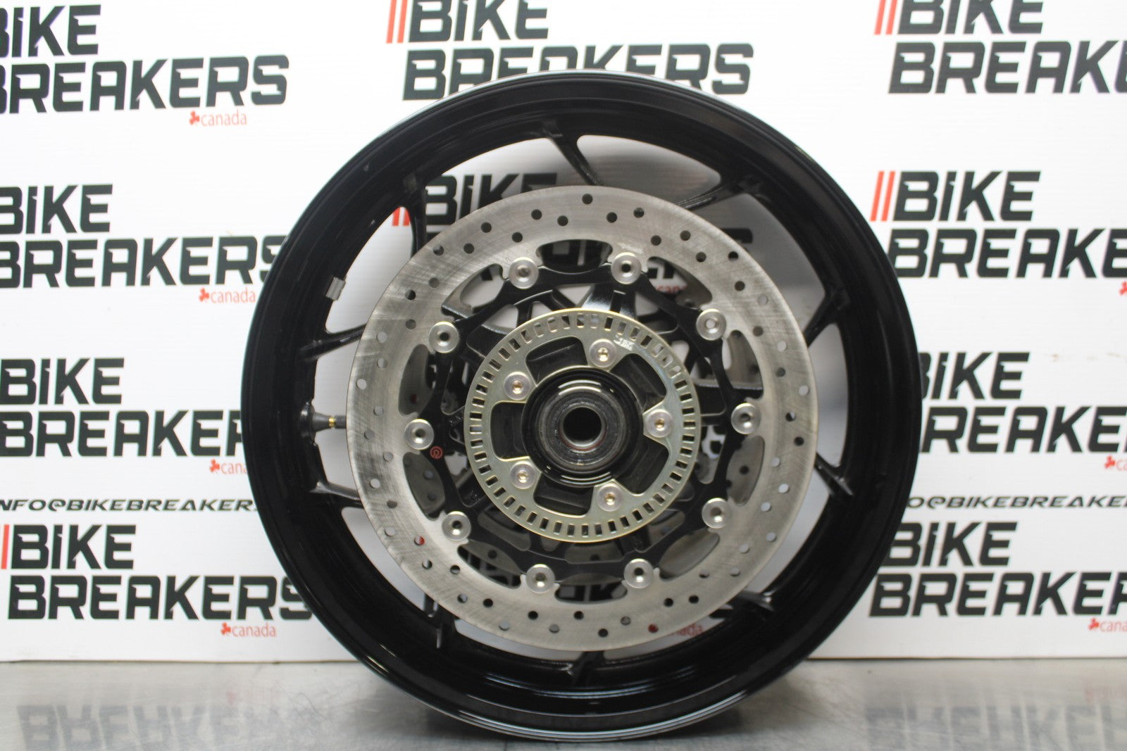 23-24 KAWASAKI NINJA ZX14R NEW TAKE OFF!! FRONT WHEEL FRONT RIM & ROTORS BB764