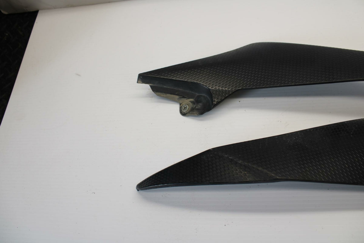 08-16 YAMAHA YZF R6 RIGHT LEFT  SIDE SEAT PANELS TRIMS COWLS FAIRINGS BB273