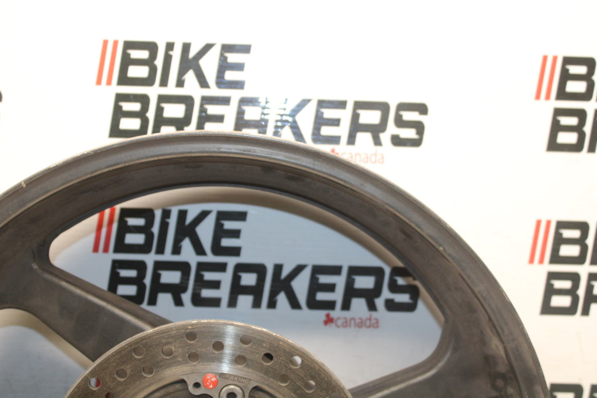 05-06 HONDA CBR600RR REAR WHEEL BACK RIM & ROTOR BB945