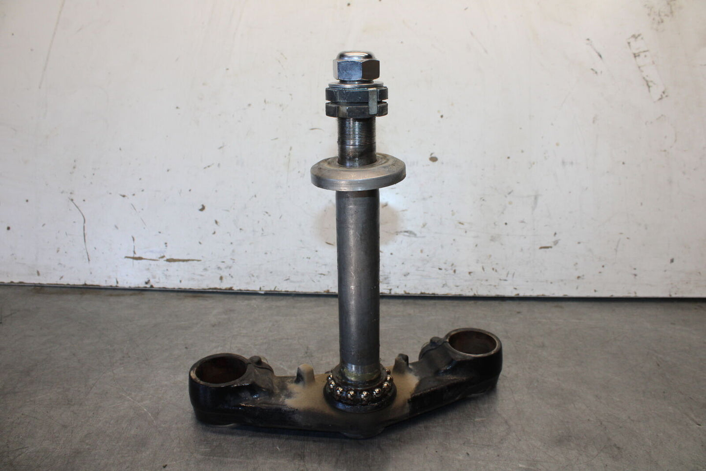 09-15 YAMAHA FZ6R FRONT FORKS CLAMP LOWER TRIPLE TREE STEM BB686