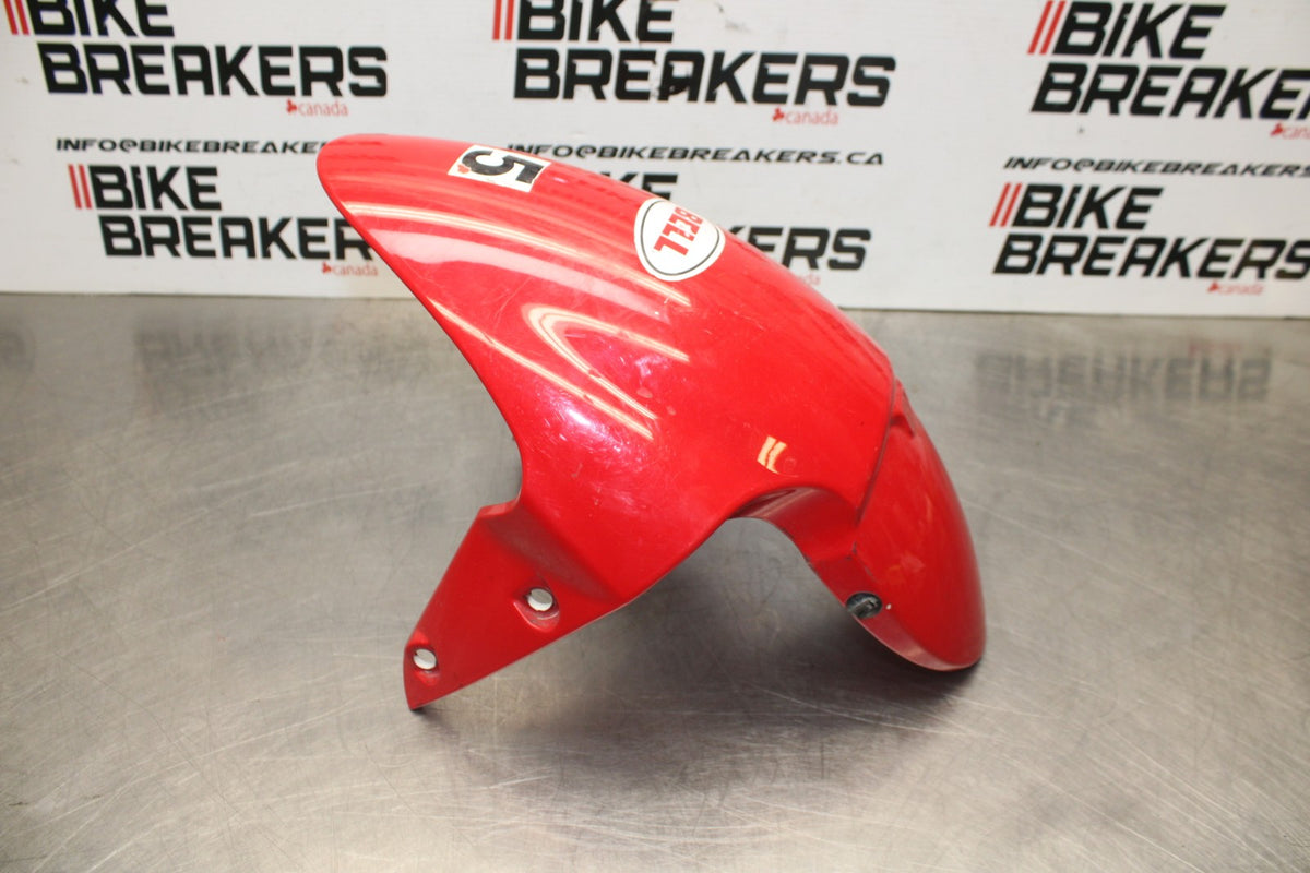 09-11 TRIUMPH DAYTONA 675 FRONT WHEEL FENDER COWL FAIRING BB00