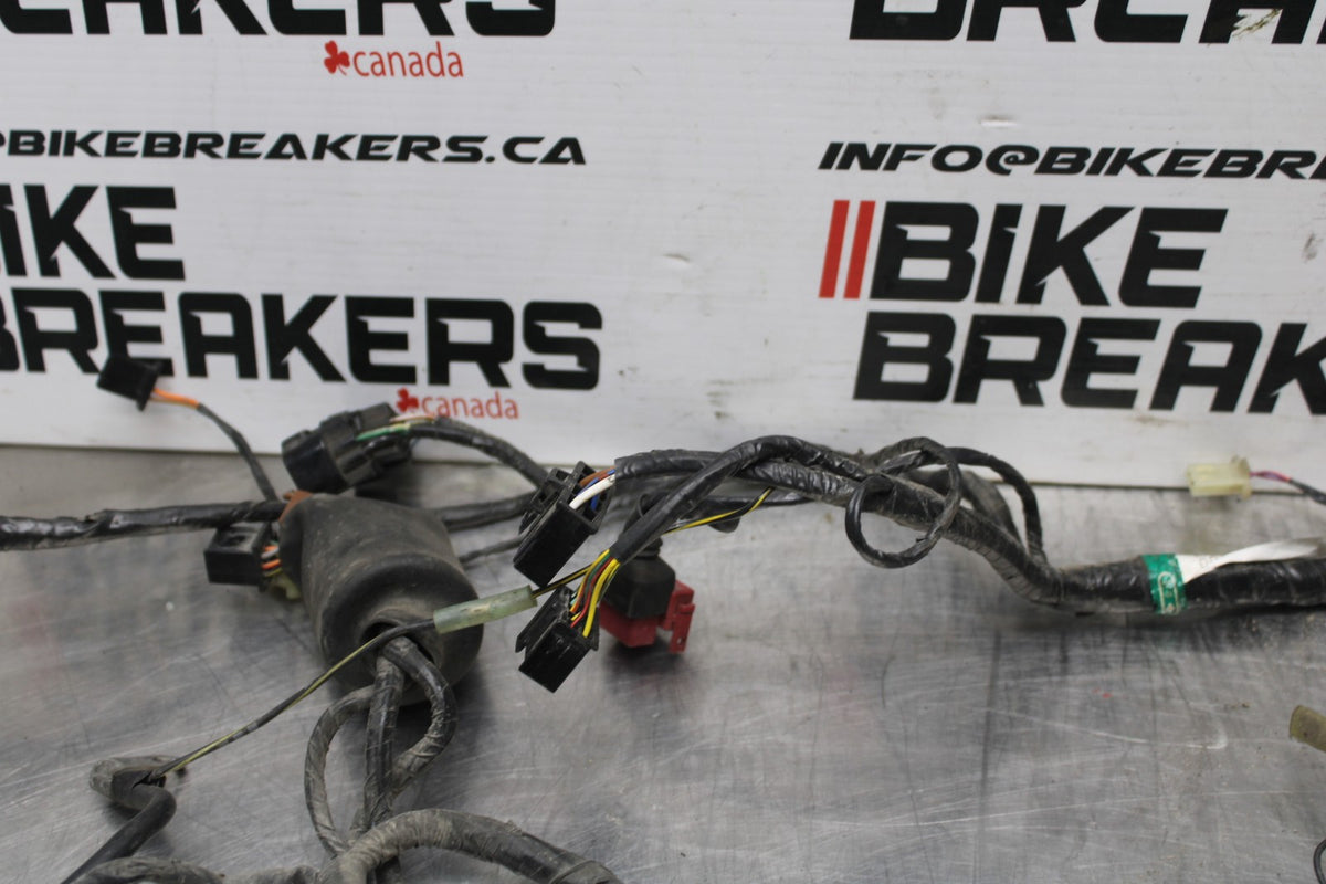 98 KAWASAKI NINJA ZX6 MAIN ENGINE WIRING HARNESS MOTOR WIRE LOOM BB870