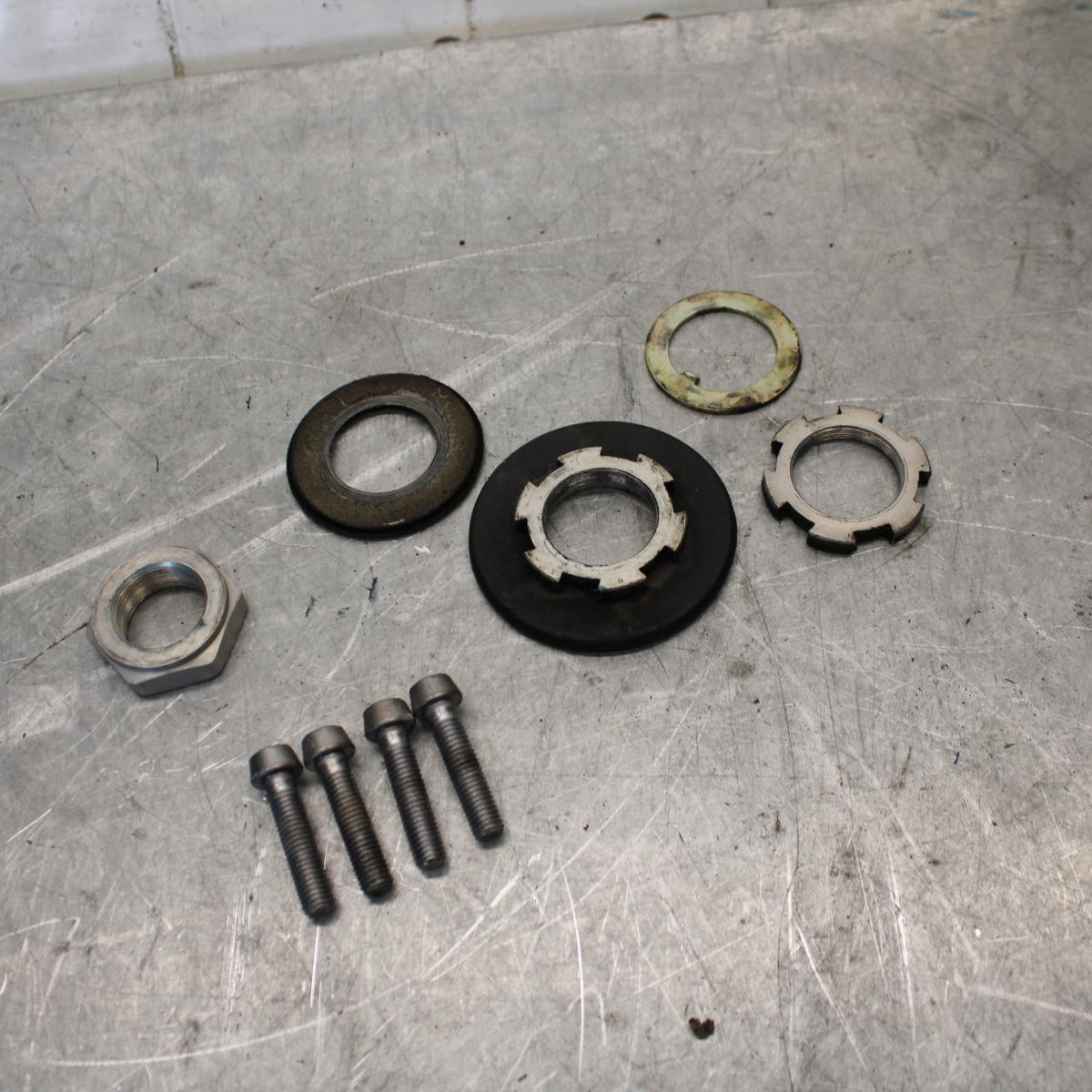 2006 Triumph Daytona 675 Triple  CLAMP LOWER TRIPLE TREE STEM NUT BOLT BB434