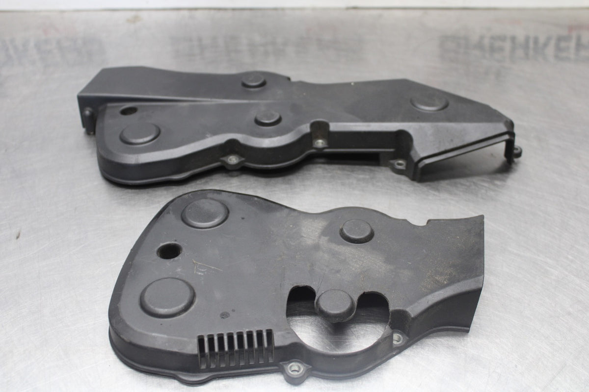 08 DUCATI 1199 PANIGALE ENGINE MOTOR TIMING BELT COVER SET PAIR BB943
