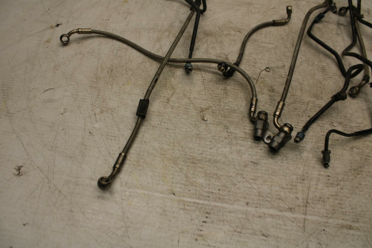 07-13 BMW R1200GS ADVENTURE FRONT REAR BACK ABS HOSE SET LINES HOSES BB368