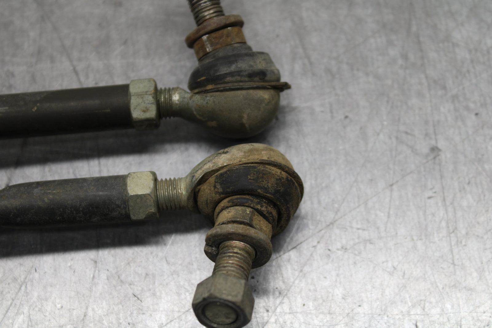 85-86 SUZUKI QUADRACER 250 STEERING TIE RODS ROD SET PAIR BB126