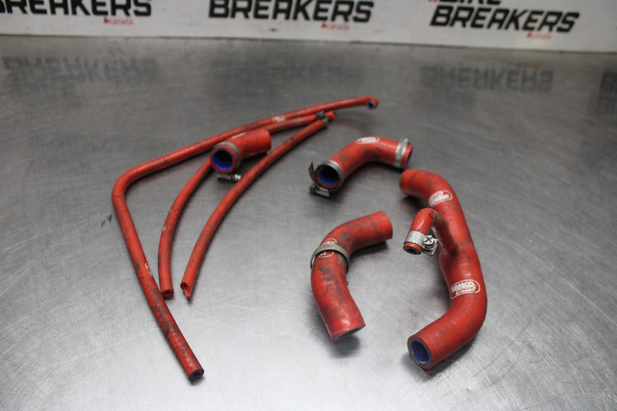 08 DUCATI 1199 PANIGALE AFTERMARKET RADIATOR HOSES ENGINE COOLANT PIPES BB943