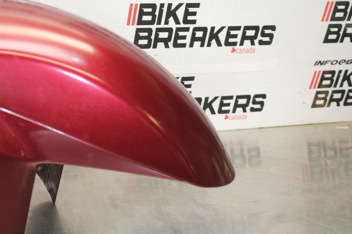 09 KAWASAKI CONCOURS 14 ZG1400B FRONT WHEEL FENDER COWL FAIRING BB875