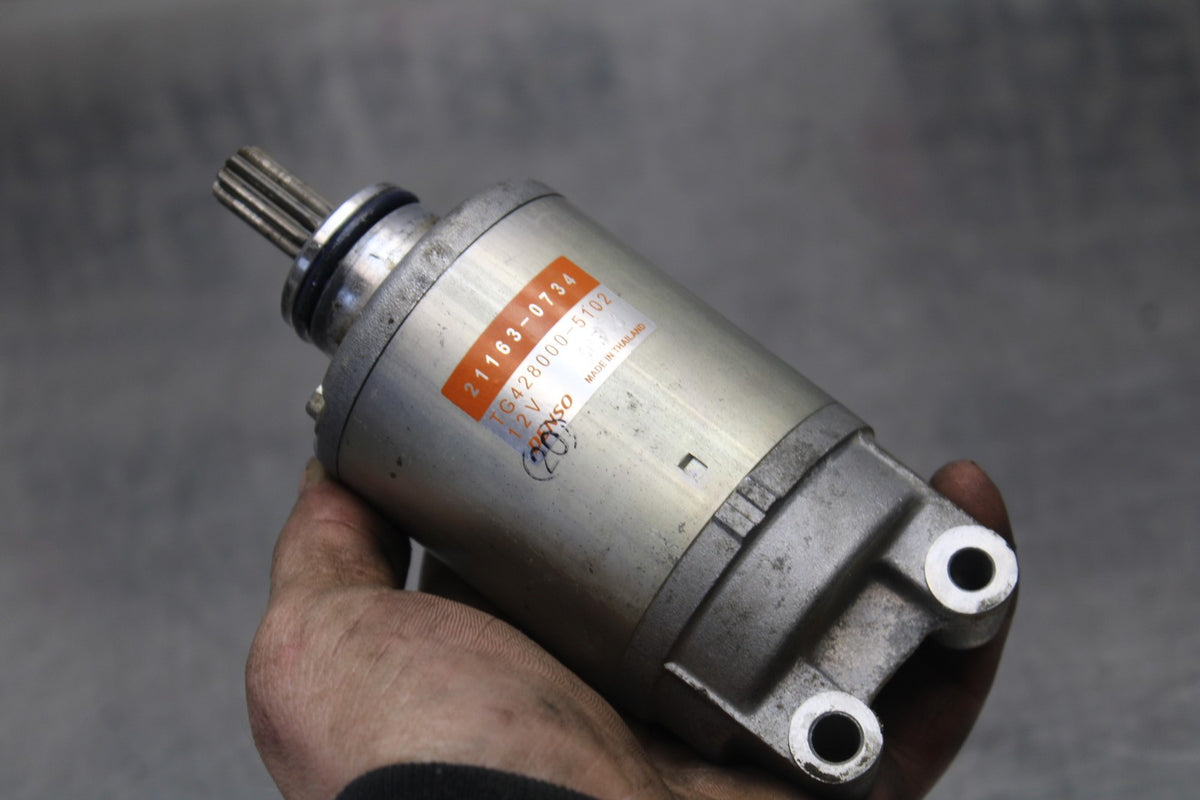 24-25 KAWASAKI NINJA ZX6R ENGINE STARTING STARTER MOTOR -DC 12V BB785