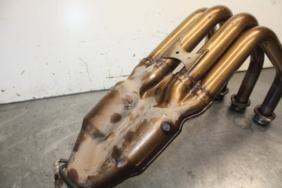 07-09 YAMAHA FZ6 EXHAUST HEADER PIPES MANIFOLD 4S8-14610-00-00 BB713