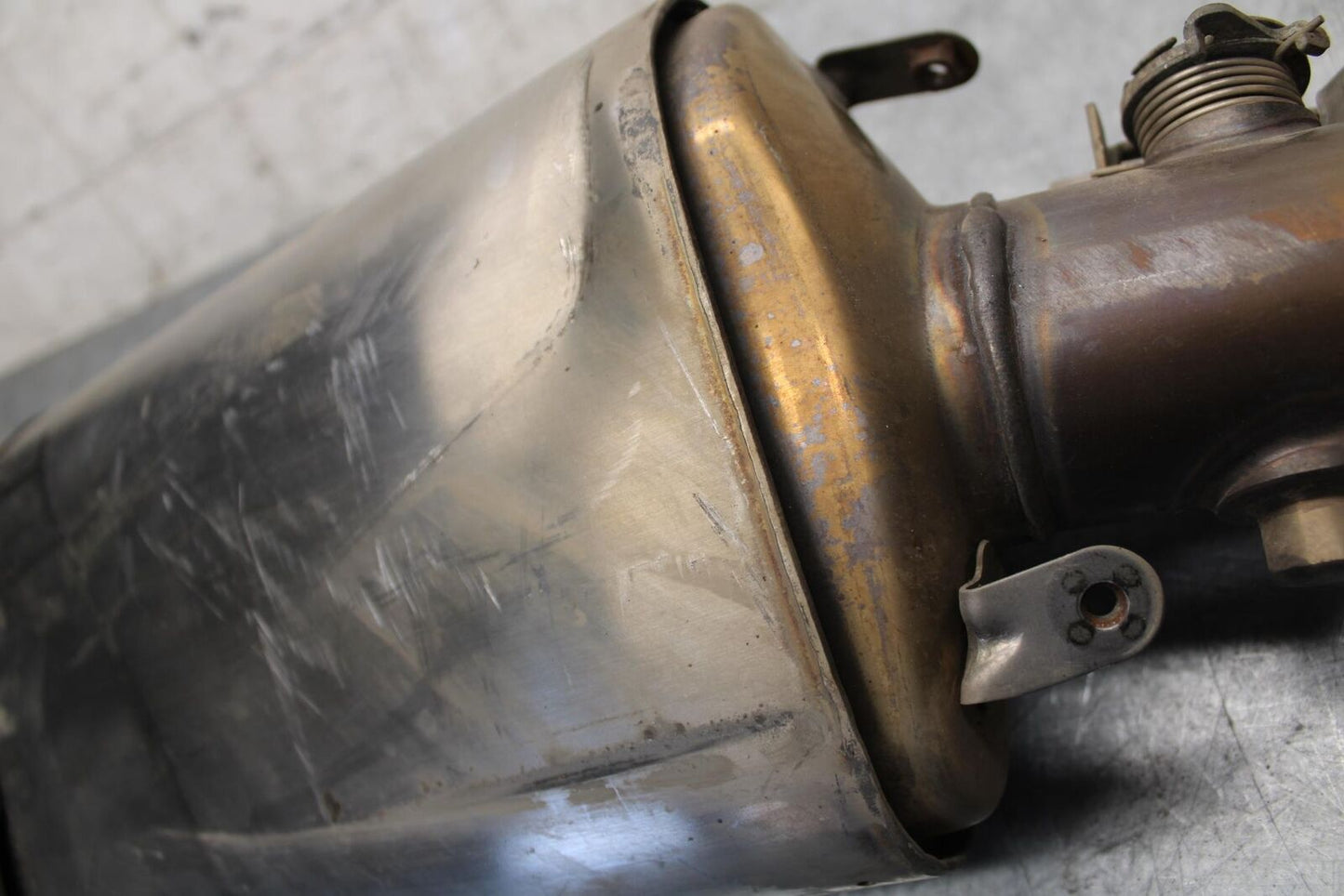 2012 Kawasaki Ninja ZX6R ZX600R EXHAUST PIPE MUFFLER SLIP ON CAN SILENCER BB529